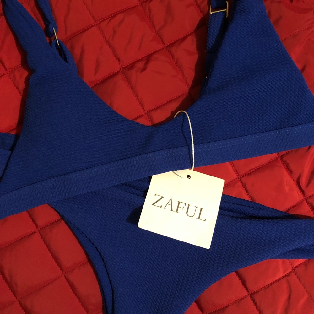 NWT! Dark blue Zaful bikini